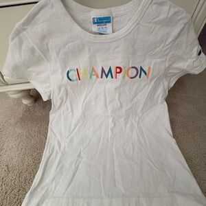 Champion Classic White Tee